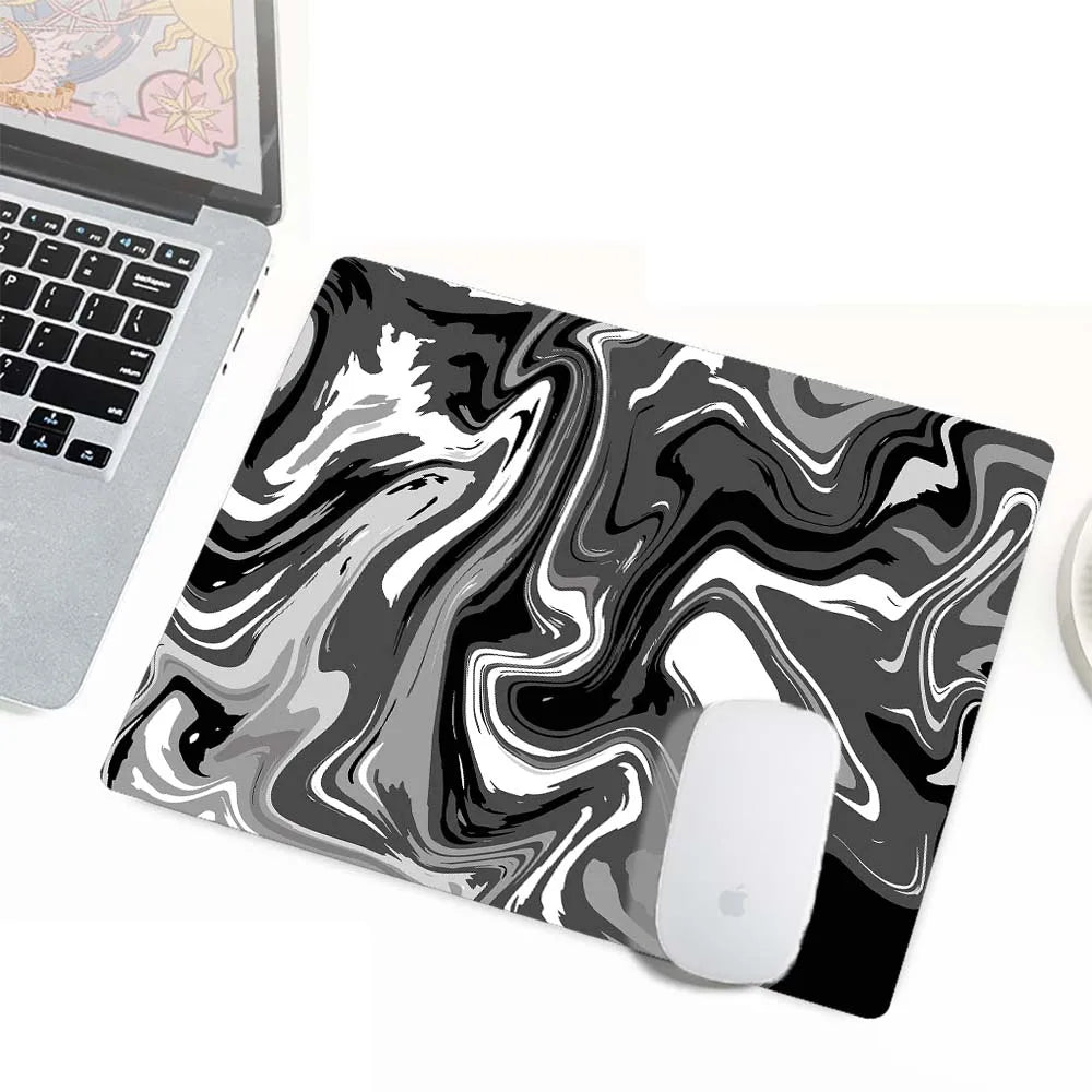 Strata Liquid Mouse Pad Computer Laptop Anime Keyboard Mouse Mat Mousepad Keyboards Gamers Decoracion Desk Mat Quick Pick Grocers