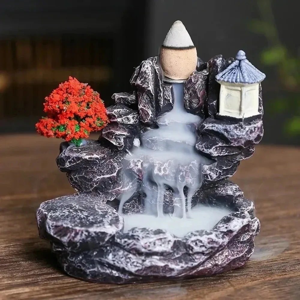 Recirculating aromatherapy container, droplet-shaped aromatherapy burner, home decoration, herbal therapy decoration item Quick Pick Grocers