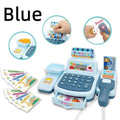 Simulation Shopping Cash House Toys Electronic Game Lighting And Sound Effects Supermarket Cashier Toys Econic Blanks