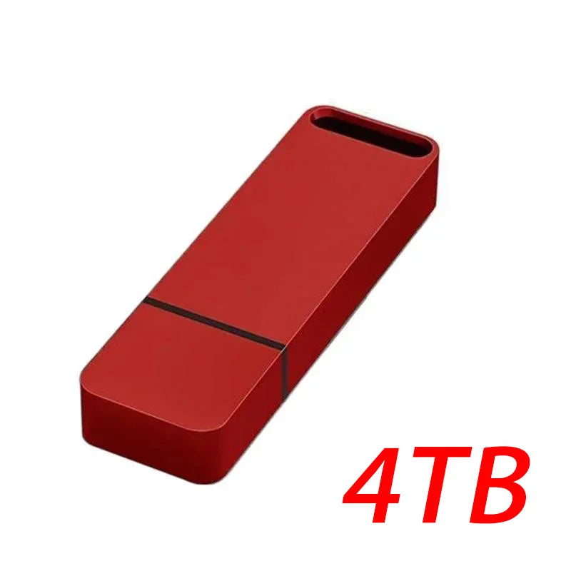 16TB 2TB USB Metal Flash Drive 8TB Large Capacity Portable Pendrive USB 3.0 High-Speed File Transfer Waterproof U Disk Universal Quick Pick Grocers