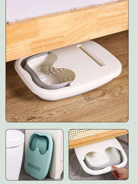 Foldable Footbath Massage Bucket Soaking Bucket Folding Basin Spa Foot Bath Bucket Household Sauna Bathtub Pedicure Bath Bathtub Quick Pick Grocers