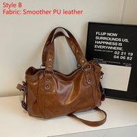 Soft Interior Compartment Shoulder Bags 2026 High Quality Contrasting Colors Bags for Women Fashion Zipper Pu Women's Handbags Quick Pick Grocers