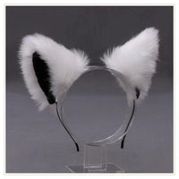 Lolita Animal Cat Fox Ear Hair Hoops Cosplay Girls Halloween Anime Headbands Headwear Hair Accessories Quick Pick Grocers