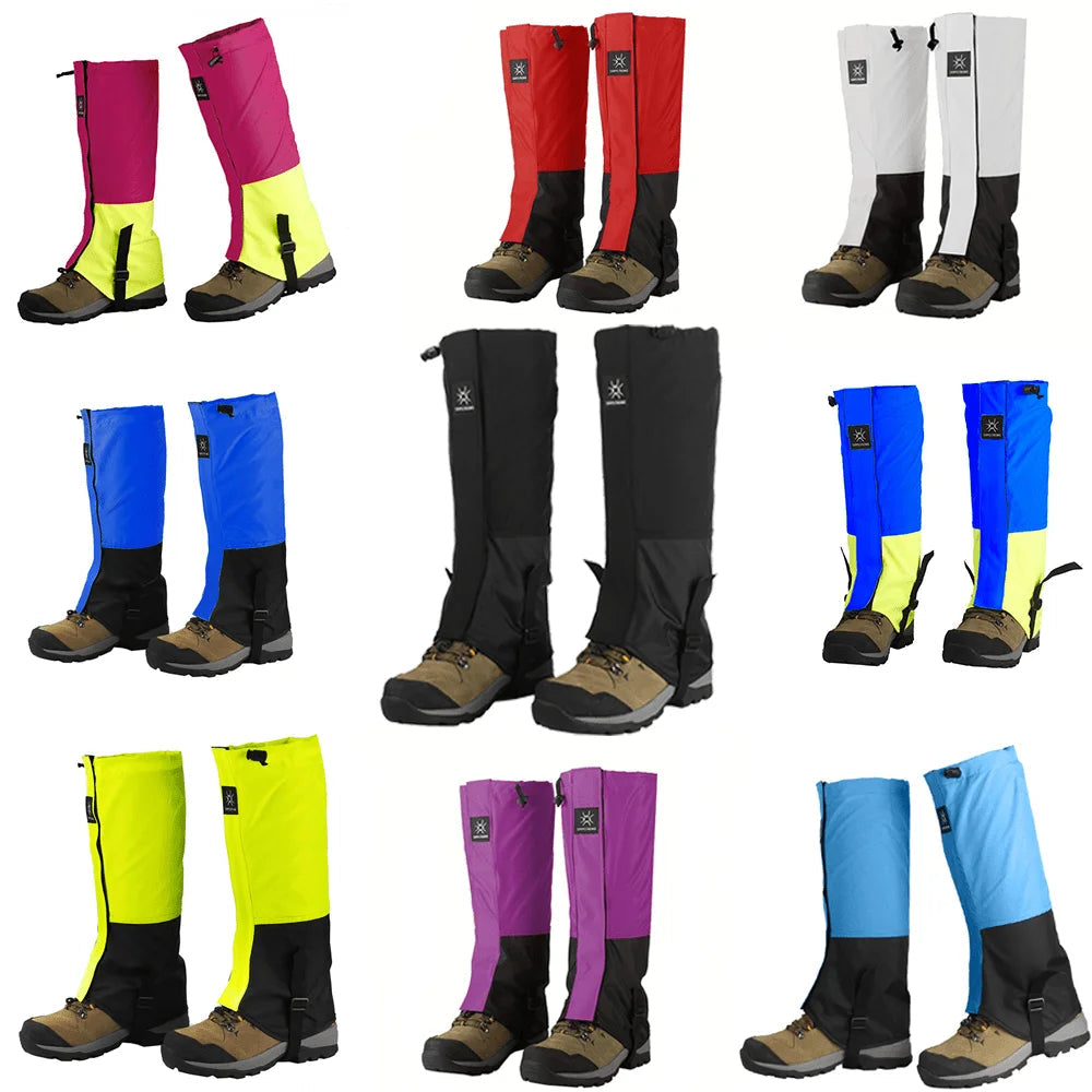 Waterproof Leg Gaiter Outdoor Snow Village Snow Cover Mountaineering Snow Desert Hiking Snow and Sand Prevention Leg Cover Skiin Quick Pick Grocers