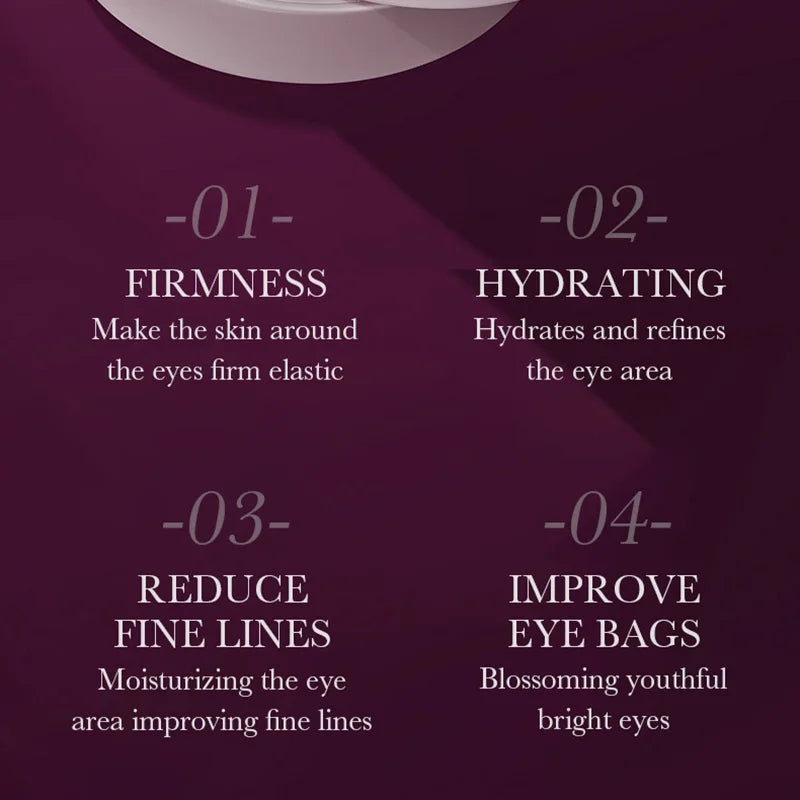 60pcs SADOER Snail Collagen Eye Mask Anti Dark Circles Eyes Bags Moisturizing Firming Eye Patches Beauty Eyes Skin Care Products Quick Pick Grocers