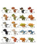 5/10PCS Finger-biting Dinosaurs Movable Joints Size Simulation Dinosaur Model Toys Children Educational Toys Children Christmas Econic Blanks