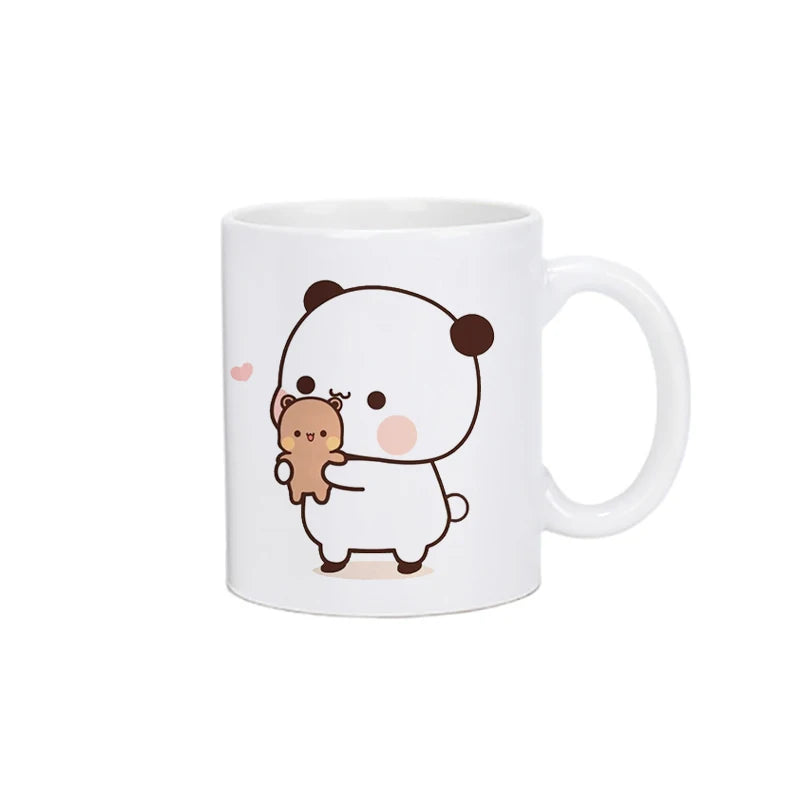 Panda Bear Bubu Dudu Coffee Milk Cup Mocha Cat Panda Bear Couple Christmas Mug Kawaii Cups Original Mugs Free Shipping Drinkware Quick Pick Grocers
