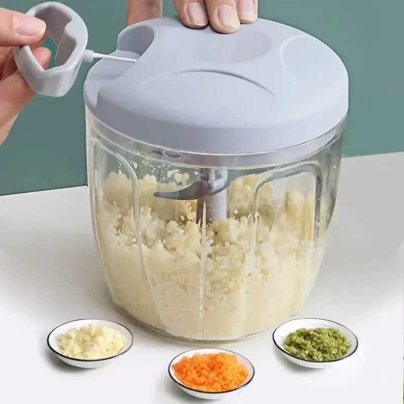 Home Kitchen Manual Ginger Grinder Garlic Mud Splasher Multifunctional Vegetable Cutter Handheld Meat Grinder Modern Minimalist Econic Blanks