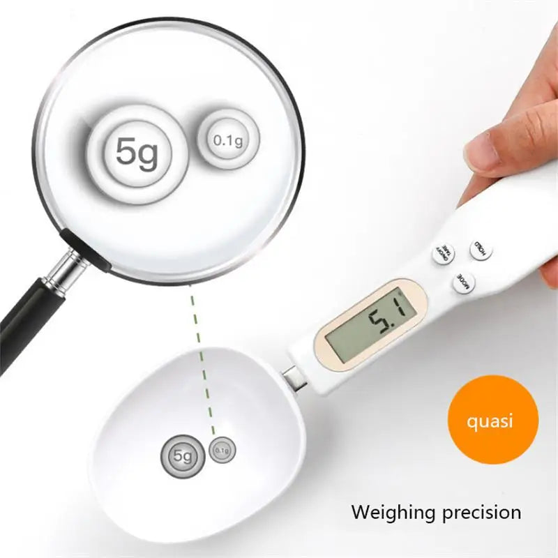 Scale Weighing Spoon Kitchen Scale Electronic Measuring Spoon G Coffee Powder Scale Baking Scale Electronic Measuring Econic Blanks