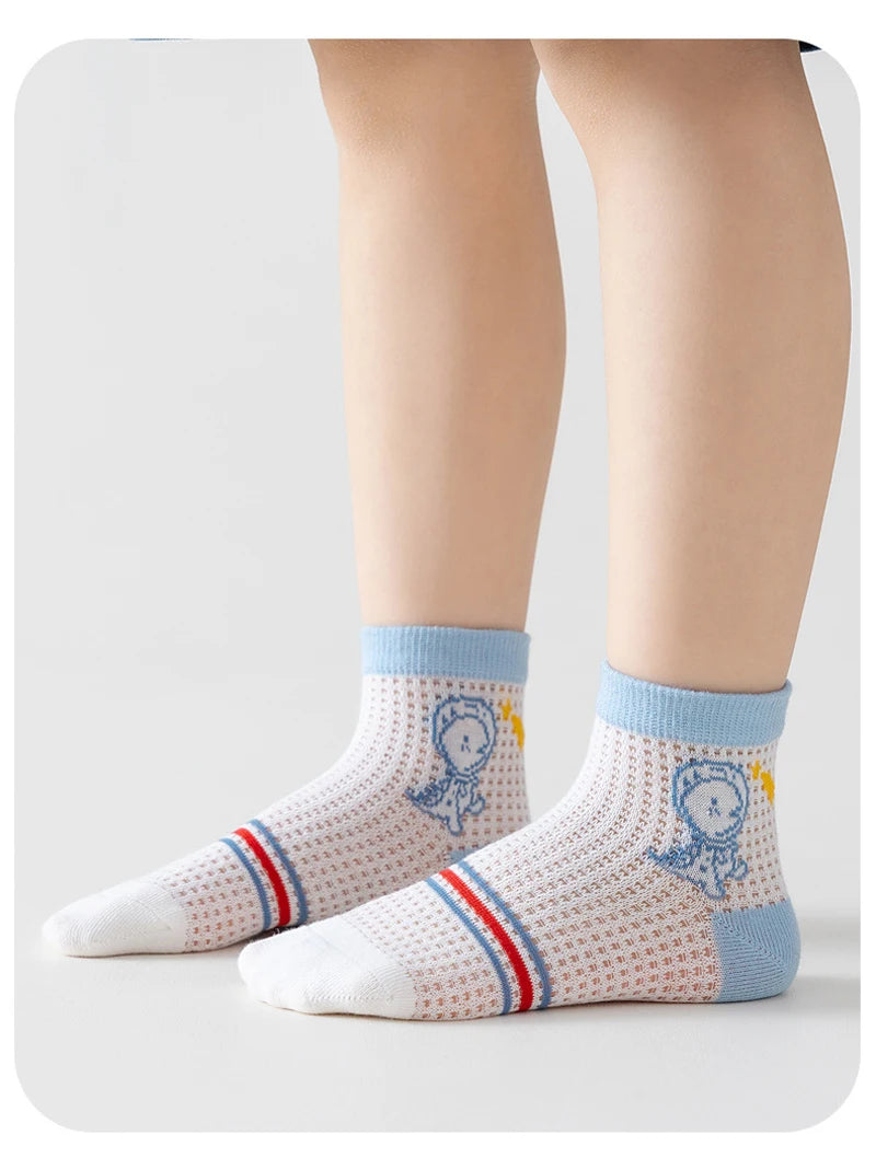 5 Pairs Paw Patrol Kids Socks Cotton Boys Cute Cartoon Socks for Children Baby Casual Socks Spring and Summer Boys Socks Quick Pick Grocers