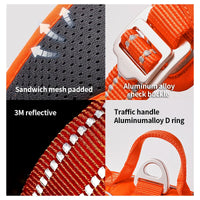 TRUE LOVE Pet Harness No Pull Nylon Reflective Dog Harness Adjustable Comfortable Control Step-in Brilliant Truelove TLH5654 Quick Pick Grocers