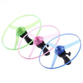 Pull Wire Glow UFO – Spinning LED Flyer Toy for Kids Outdoor Fun Econic Blanks