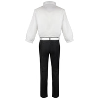 Anime Jujutsu Kaisen Yuta Okkotsu Cosplay Costume Men Women Halloween Party Uniforms Tops + Pants + Belt Quick Pick Grocers