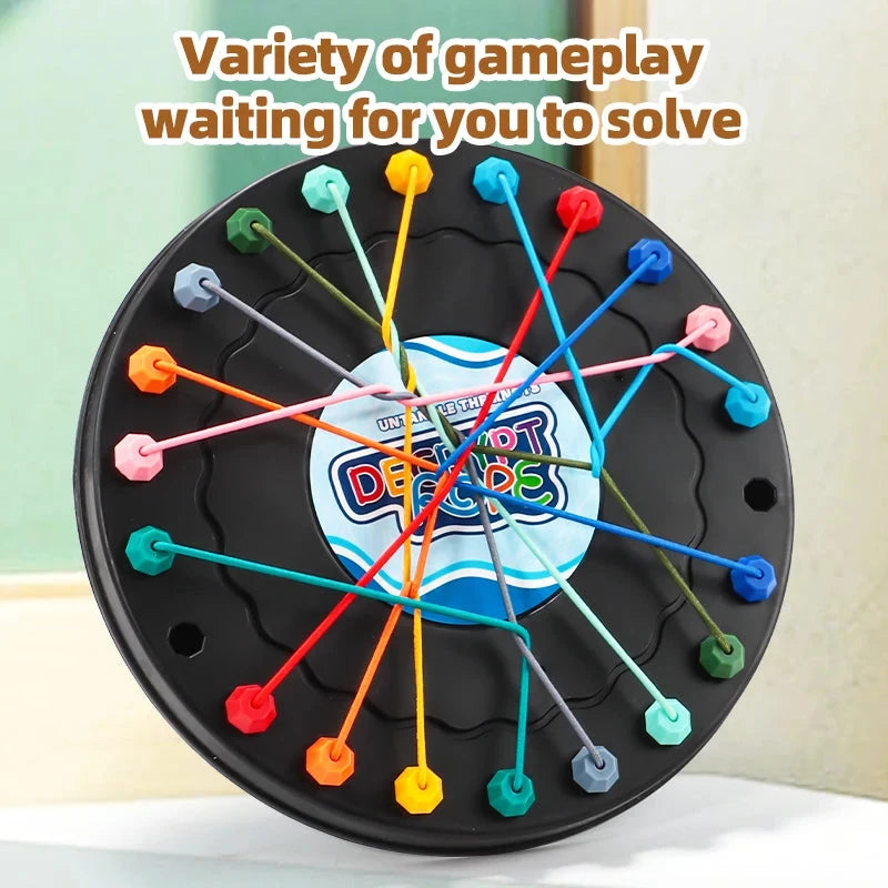 2025 Rope Breaking Puzzle Toy – Logic & Brain Training Game for Kids Econic Blanks