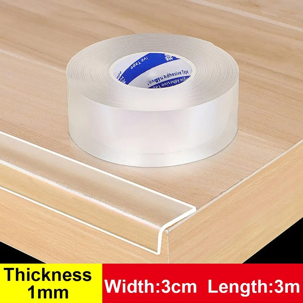 Table Edge Guard Tape Furniture Corner Bumper Self Adhesive Collision Proof Protective Strip Thickened Transparent Soft Tape Quick Pick Grocers