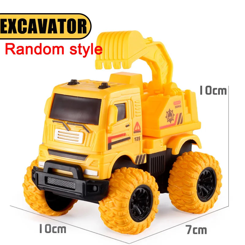 Pull Back Toy Car  Inertial Rotation Car Four-wheel Drive Off-road Vehicle SUV Racing Power Car Children's Toy CarGift Quick Pick Grocers
