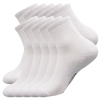 5/10/20 Pairs New Cool Men Black White Warm Socks Set Autumn Winter Male Solid Color Sport Short Socks For Men Dropshipping Quick Pick Grocers