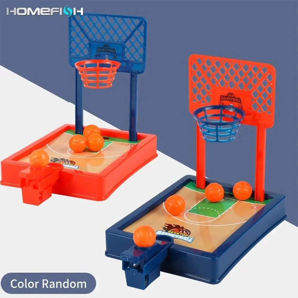 Mini Desktop Basketball Game – Portable Tabletop Sports Toy for Kids & Adults Econic Blanks