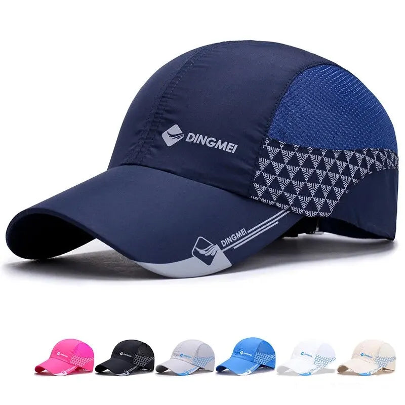 Men's Hats, Spring And Summer, New Outdoor Sunshade Travel Hats, Fashionable Casual Baseball Caps, Young And Middle-Aged Caps Quick Pick Grocers