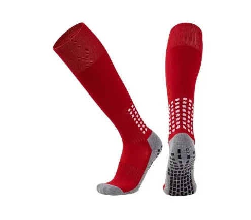 New Long Football Socks Silicone Suction Cup Grip Anti Slip Soccer Socks Sports Men Women Baseball Rugby Socks Quick Pick Grocers