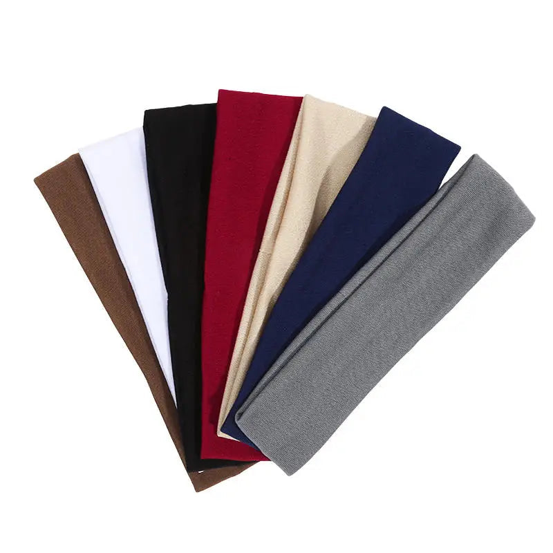 7PCS Elastic Sports Headbands For Women Stretchy Candy-Colored Hairbands Fashion Sweatbands For Fitness Yoga Running Cycling Quick Pick Grocers