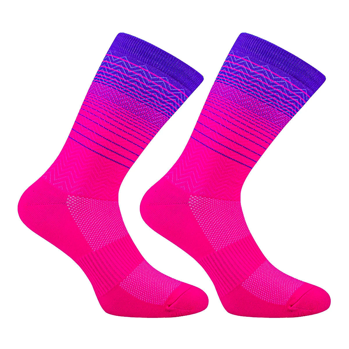 Cycling Socks Men Women Running Socks Breathable Wear-resistant Camping Hiking Socks Tube Compression Sports Socks