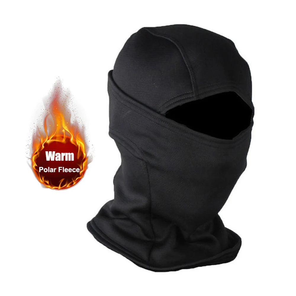 Winter Fleece Warm Camouflage Balaclava Outdoor Cold-proof Ski Cycling Full Face Mask Motorcycle Mask Helmet Lining Econic Blanks