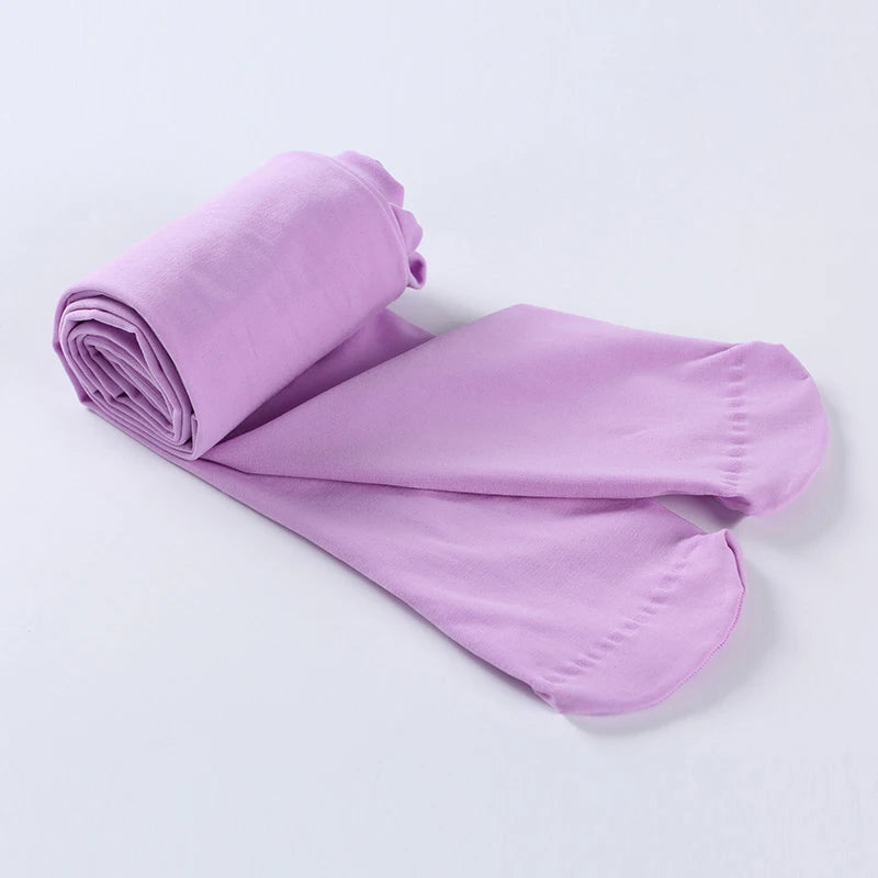 Spring/autumn candy color child tights for baby girl kids velvet white pantyhose stockings for infant student ballet dance socks Quick Pick Grocers