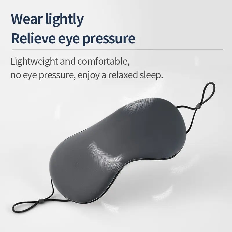 Korean Style Ice Silk Eye Mask Adjustable Warm Cool Dual Use Breathable Sleep Mask for Travel And Comfortable Light Blocking Quick Pick Grocers