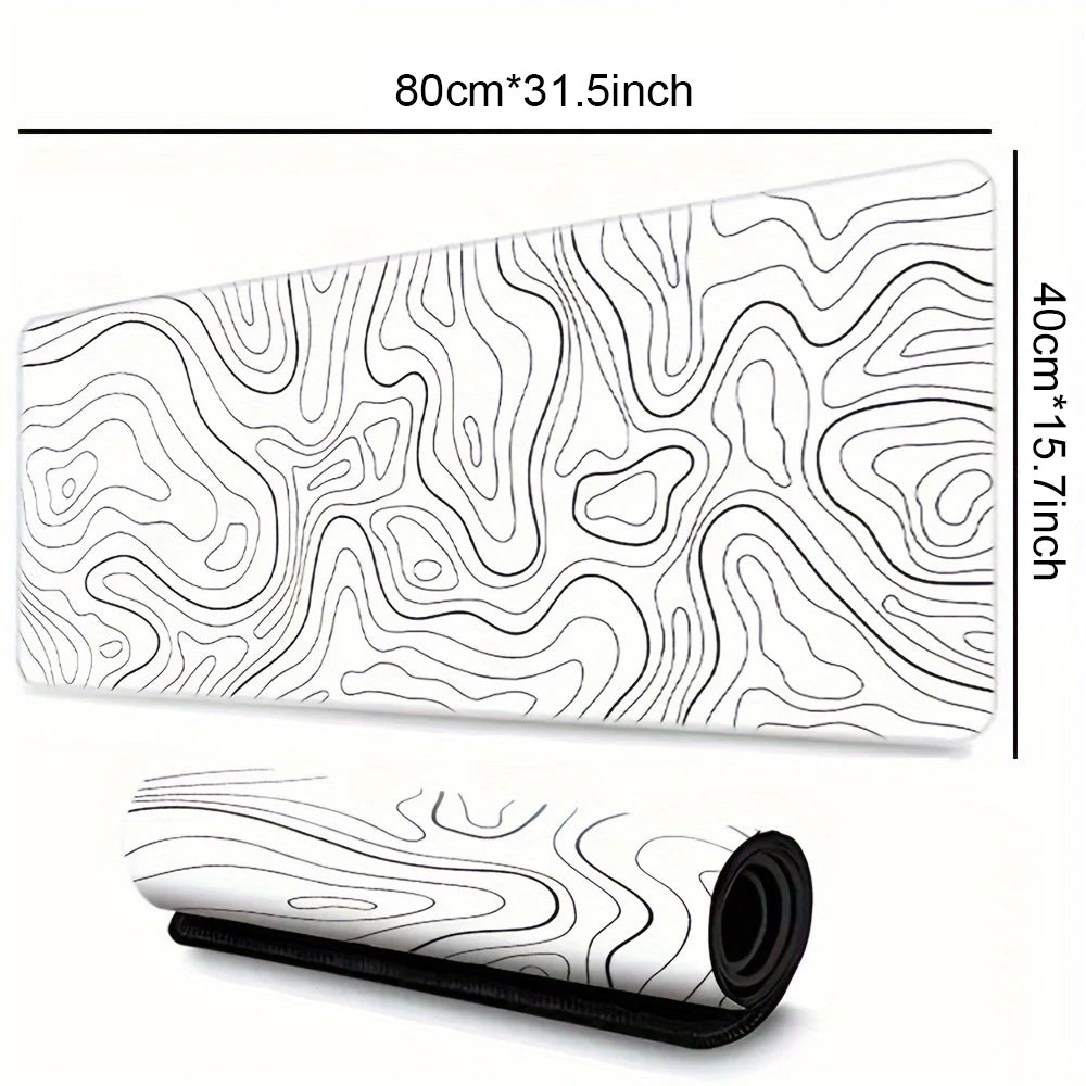1PC Large Mouse Pads For Desk, Gaming Mouse Pad, Mouse Pad with Stitched Edges and Non-Slip Rubber Base, Extended Mouse Pad Quick Pick Grocers