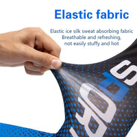 Print Ice Silk Arm Sleeves Breathable Sun Protection Arm Covers Summer Cycling Sports Anti-Sunburn Cooling Long Arm Cuffs Quick Pick Grocers
