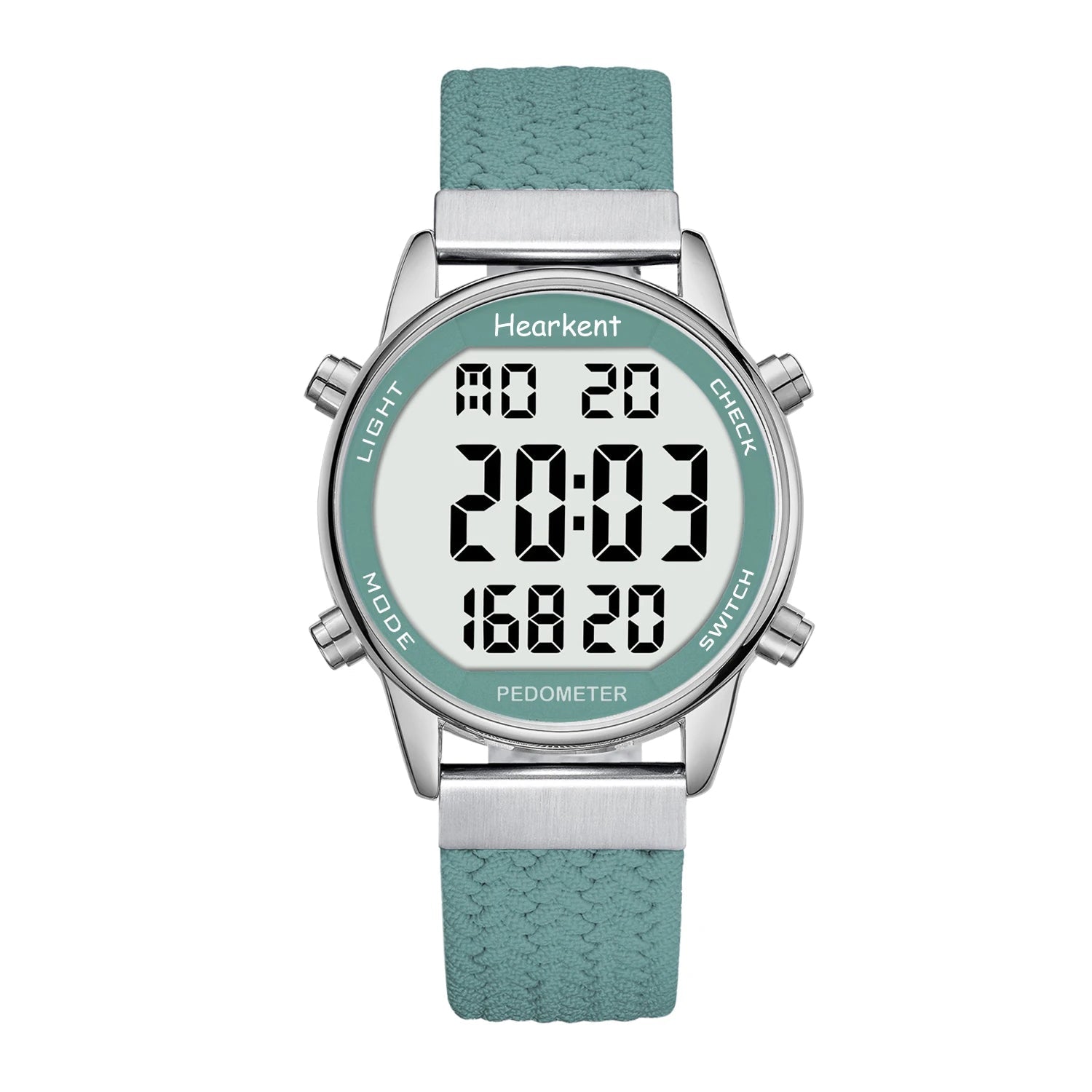 Hearkent Pedometer Sport Watches Step Counter Watch Women Digital Watches Calories Mile Stopwatch Countdown for Walking Tracker Quick Pick Grocers