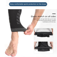BraceTop Long Leg Compression Sleeves,Full Leg Sleeve Long Knee Brace Knee Support Protect Basketball,Football, Knee Pain Relief Quick Pick Grocers
