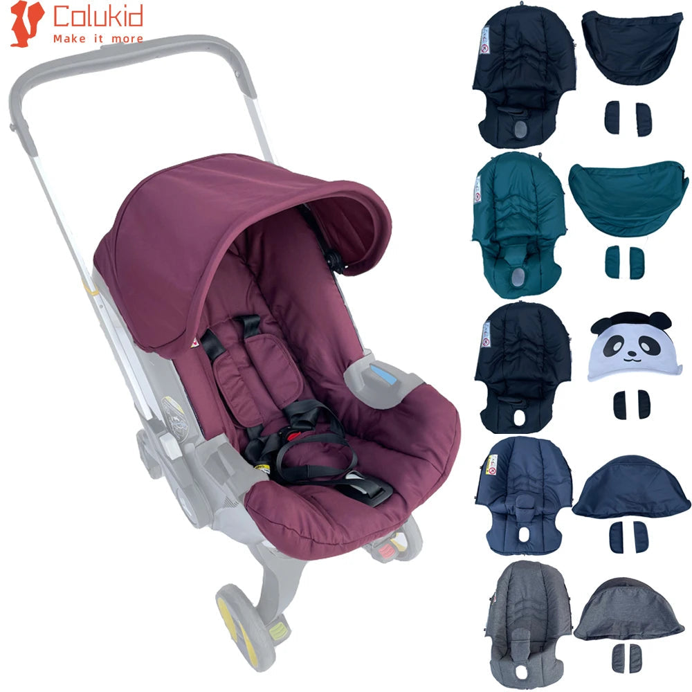 COLU KID® Stroller Accessories Seat Cushion Change Kits Sunshade For Doona FooFoo Car Seat Stroller Purest Peak