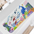1pc Cartoon Extra Long Bathtub Mat 40x100cm Non Slip Bath Mat for Bathroom Tubs Shower Mats with Suction Cups & Drain Holes Quick Pick Grocers