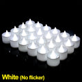 LED Candle Battery Powered Flameless Tea Candle Fake Candle Lamp Wedding Birthday Party Home Decoration Lamp Candlestick Candles Econic Blanks