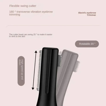 Eyebrow Electric Shaver USB Charging Electric Shaver Novice Eyebrow Scraper Women's Electric Eyebrow Scraper Simple and Portable Quick Pick Grocers