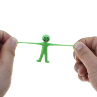 10Pcs Novelty Stretchy Stretch Toy Cute Colorful Yellow Stress Relief Stretchy Fidget Gifts TPR Soft Plastic Creative Doll Toy Econic Blanks