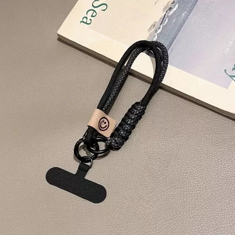 Mobile Phone Lanyard Luxury Braided Wrist Mobile Phone Lanyard Hand-held Pendant Anti-fall Multifunctional Wristband Quick Pick Grocers