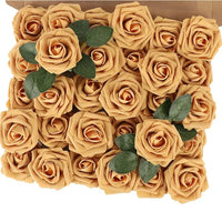 10~100pcs Rose Artificial Flowers Foam Fake Roses Wedding Bouquets Centerpieces Mothers Day Valentines Gifts Party Decoration Quick Pick Grocers