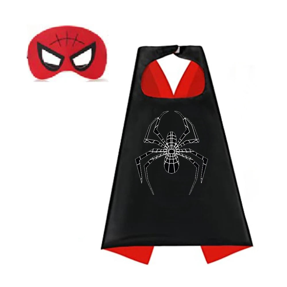 Superhero Capes for Boy girl birthday Gifts Cartoon Dress Up Costumes Party Supplies Easter halloween cape cloak Quick Pick Grocers