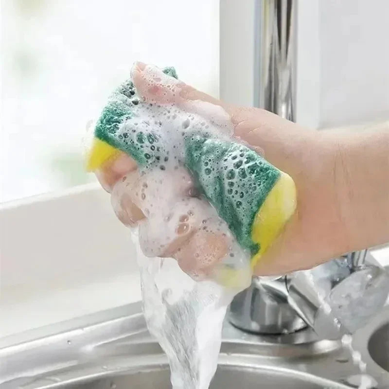 Highly absorbent double-sided sponge magic cleaning pot rust sponge cleaning brush kitchen cleaning tool Econic Blanks