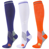 1/3 Pairs Dropship Compression Socks Varicose Veins 20-30 Mmhg Men Women Socks For Running Cycling,Football Soccer Stockings Quick Pick Grocers