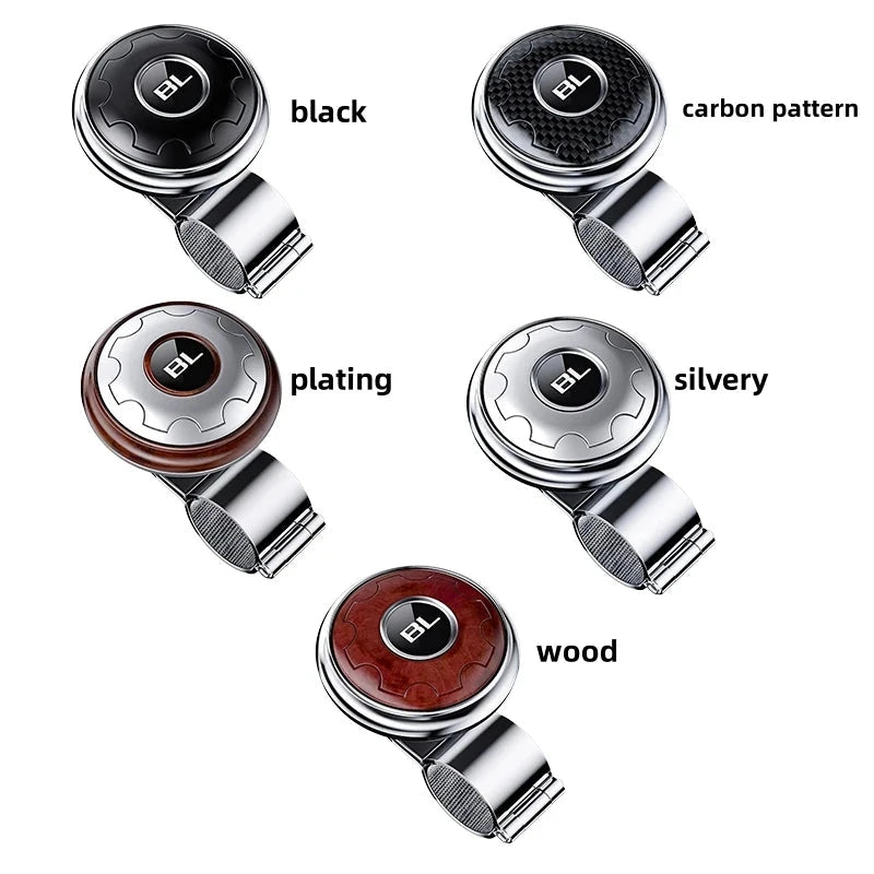 Car Steering Wheel Booster Ball Turning Spinner Knob Bearing Power Handle Rotating Universal Auto Accessories Labor Saving Kit Econic Blanks