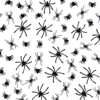 4.5x5cm Artificial Plastic Spiders Mini spider Black Fake Spiders Halloween Prank Props for Halloween DIY Party Decoration Quick Pick Grocers