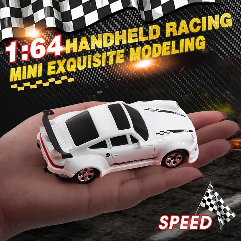 4WD Drift Racing Car 1/64 or 1/43 Mini Remote Controlled High Speed Car Radio Electric Competition Toy Gift For Kids Boys Adults Econic Blanks