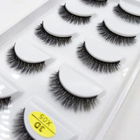 33 Style 10/50/100 Boxes 5 Pairs Natural 3D Mink False Eyelashes Makeup Fake Eye Lashes Faux Cils Make Up Beauty Tools Wholesale Purest Peak