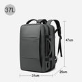 BANGE Aesthetic Men Business Backpack School Expandable USB Bag, Large Capacity 17.3 Laptop Waterproof Fashion Travel Backpack Econic Blanks