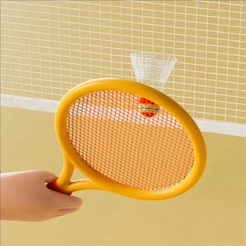 Children's badminton tennis racket exercise reaction ability beginners family outdoor beach tennis kindergarten baby parent-chil Quick Pick Grocers