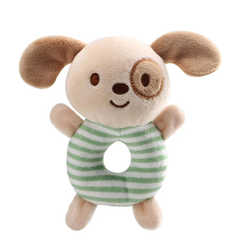New Baby Rattle Toys Cartoon Animals Plush Infant Hand Ring Bed Toys for Newborn 0-24 Months Toddler Early Educational Toy Econic Blanks